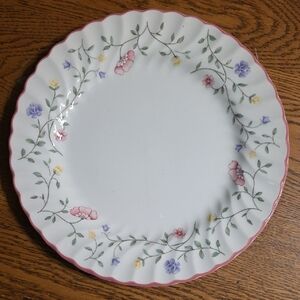 (2) 9.75" Summer Chintz By Johnson Brothers Dinner Plates